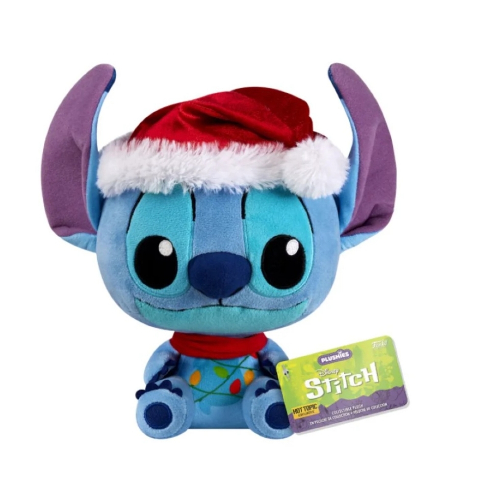 Funko Holiday Stitch Hot Topic Exclusive Plush 8"